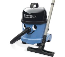 NUMATIC Charles CVC370 Cylinder Wet & Dry Vacuum Cleaner - Blue & Black